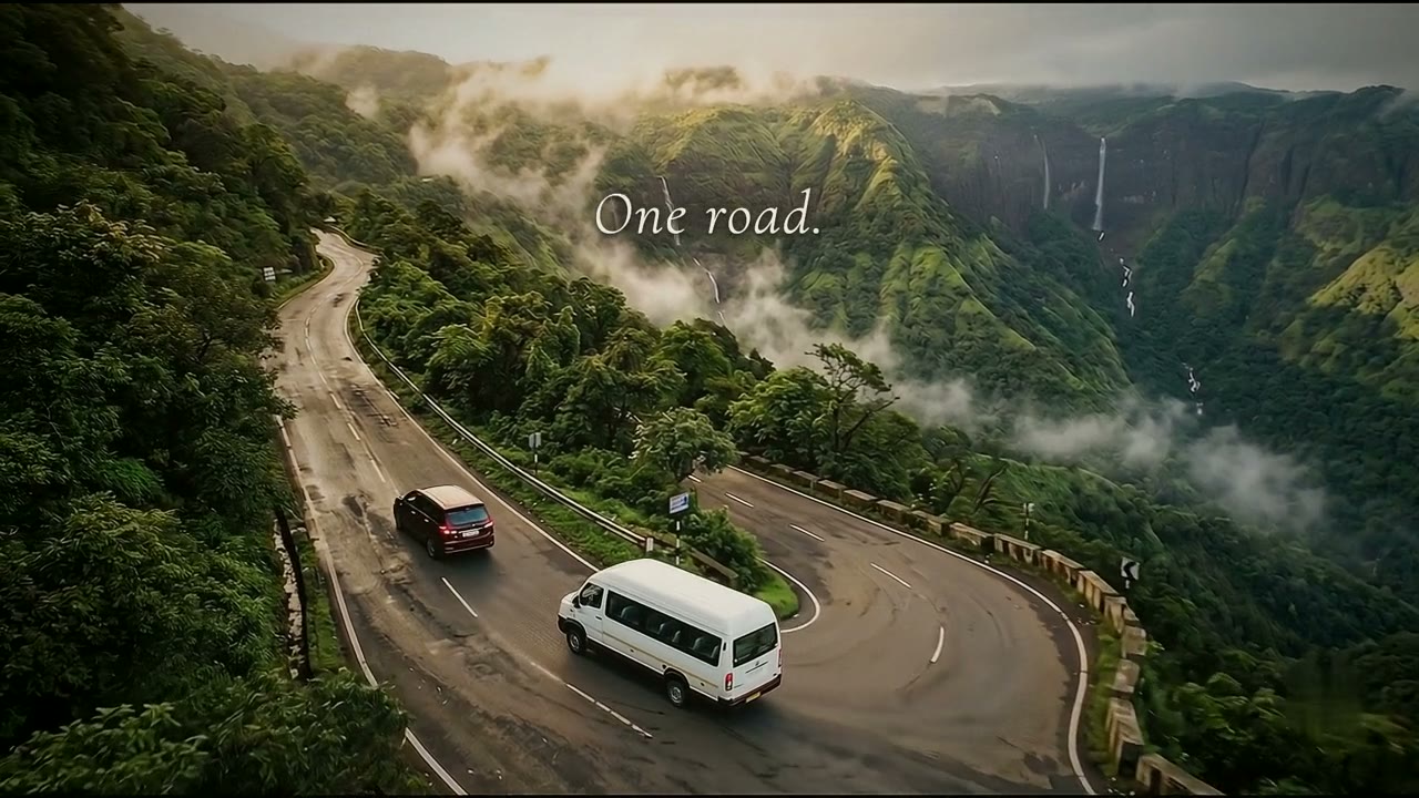 AI road-trip trailer film